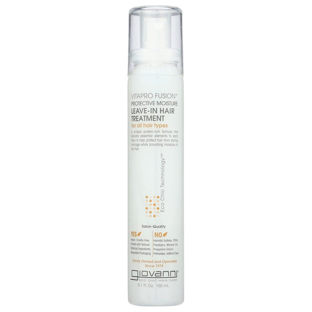GIOVANNI COSMETICS: Vitapro Fusion Protective Moisture Leave In Hair Treatment, 5.1 oz - #tag1# - #tag2#