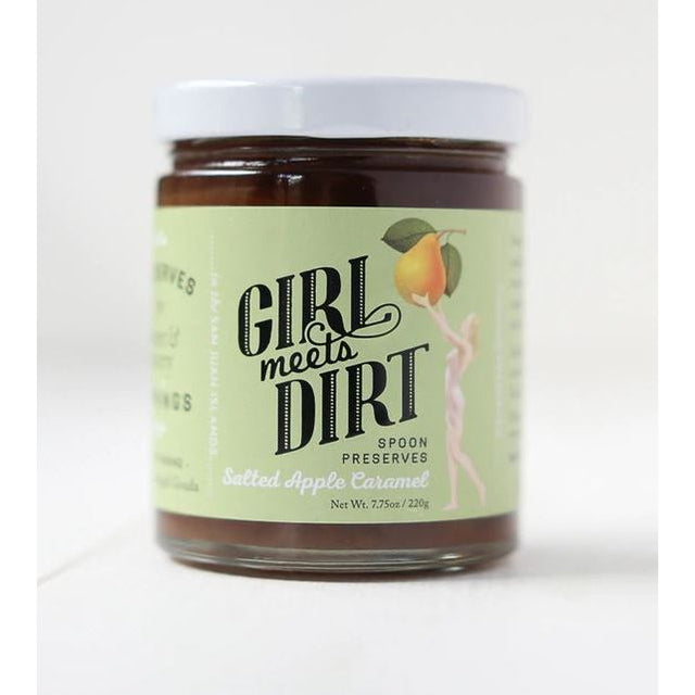 GIRL MEETS DIRT: Salted Apple Caramel Spoon Preserves, 7.75 oz - #tag1# - #tag2#