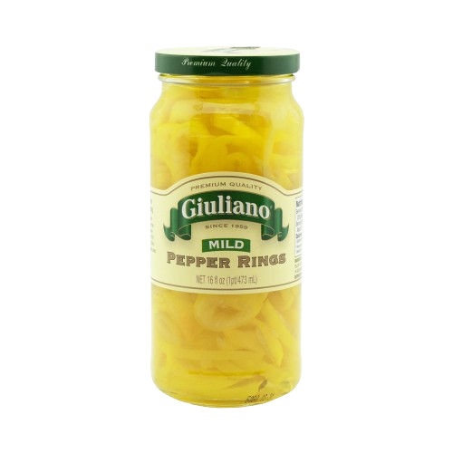 GIULIANO: Mild Pepper Rings, 16 oz - #tag1# - #tag2#