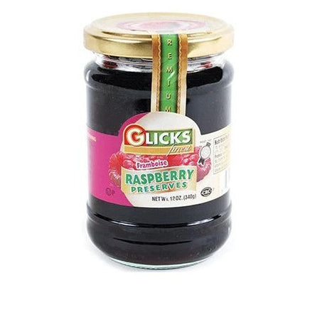 GLICKS: Raspberry Preserves, 31 oz - #tag1# - #tag2#