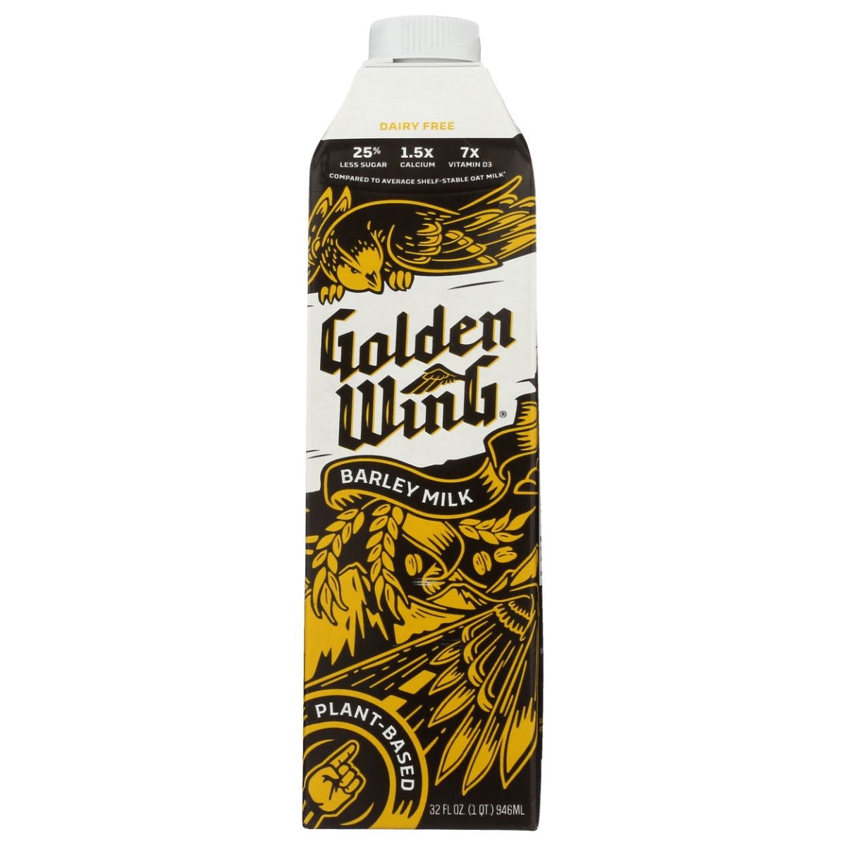 GOLDEN WING: Barley Milk, 32 fo - #tag1# - #tag2#