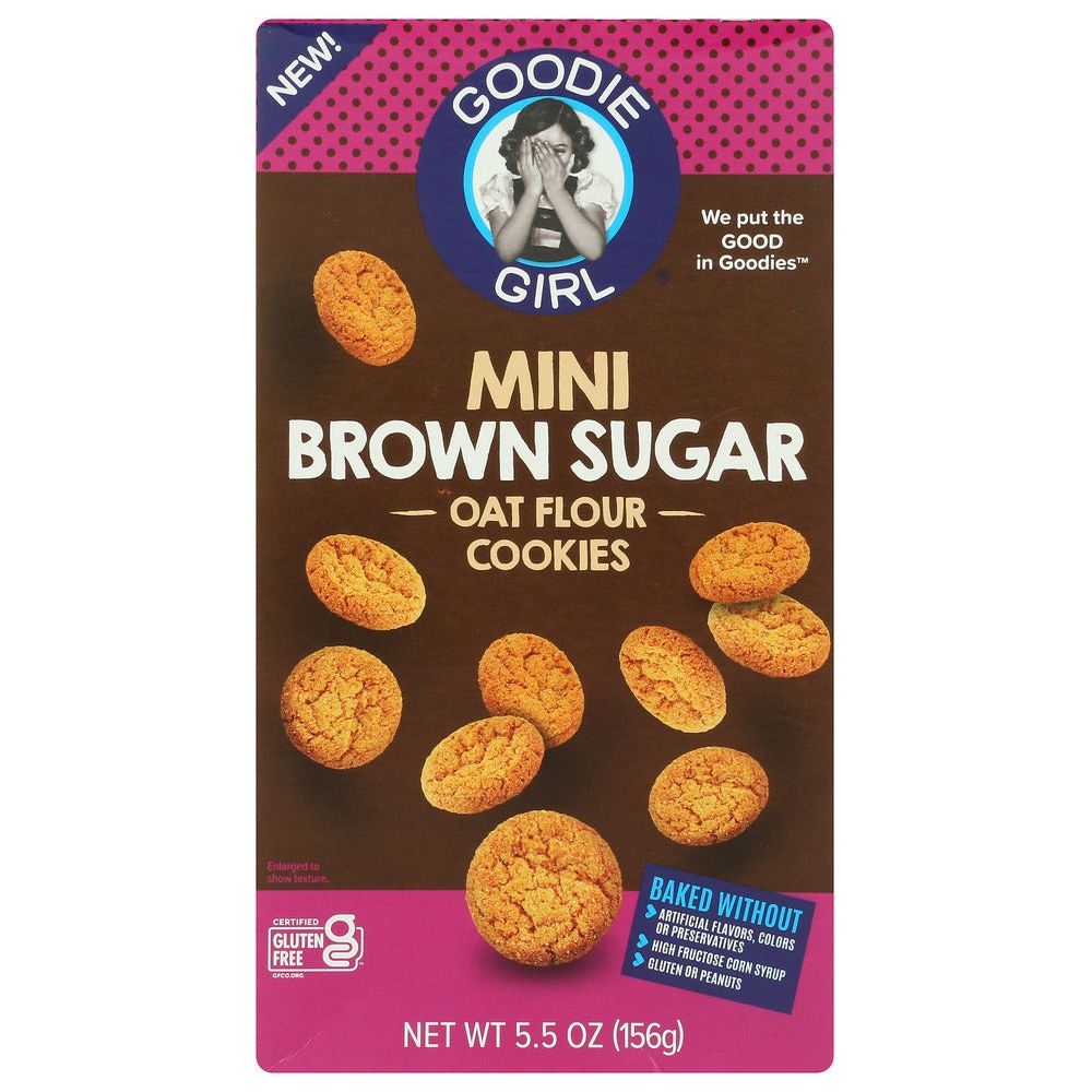 GOODIE GIRL: Cookies Mini Brown Sugar, 5.5 OZ - #tag1# - #tag2#