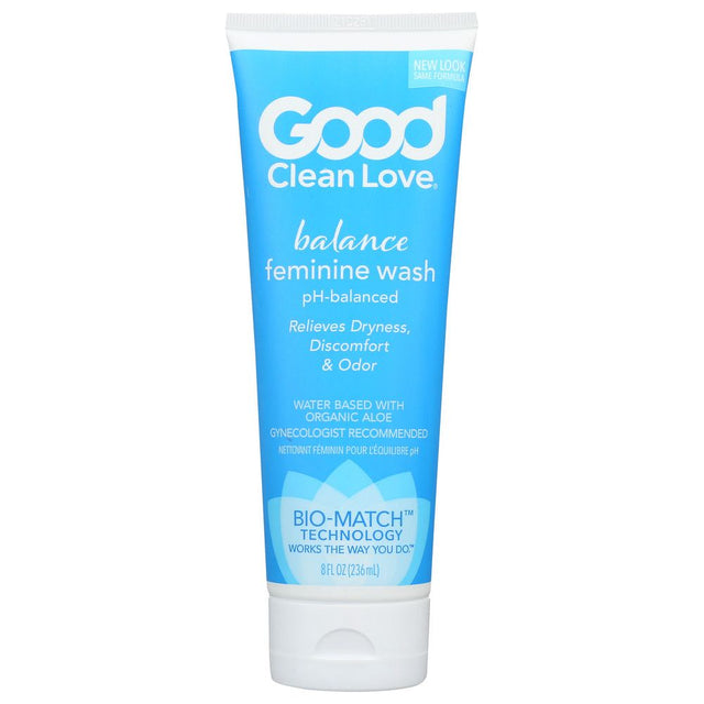 GOOD CLEAN LOVE: Wash Moisturizing Balance, 8 oz - #tag1# - #tag2#