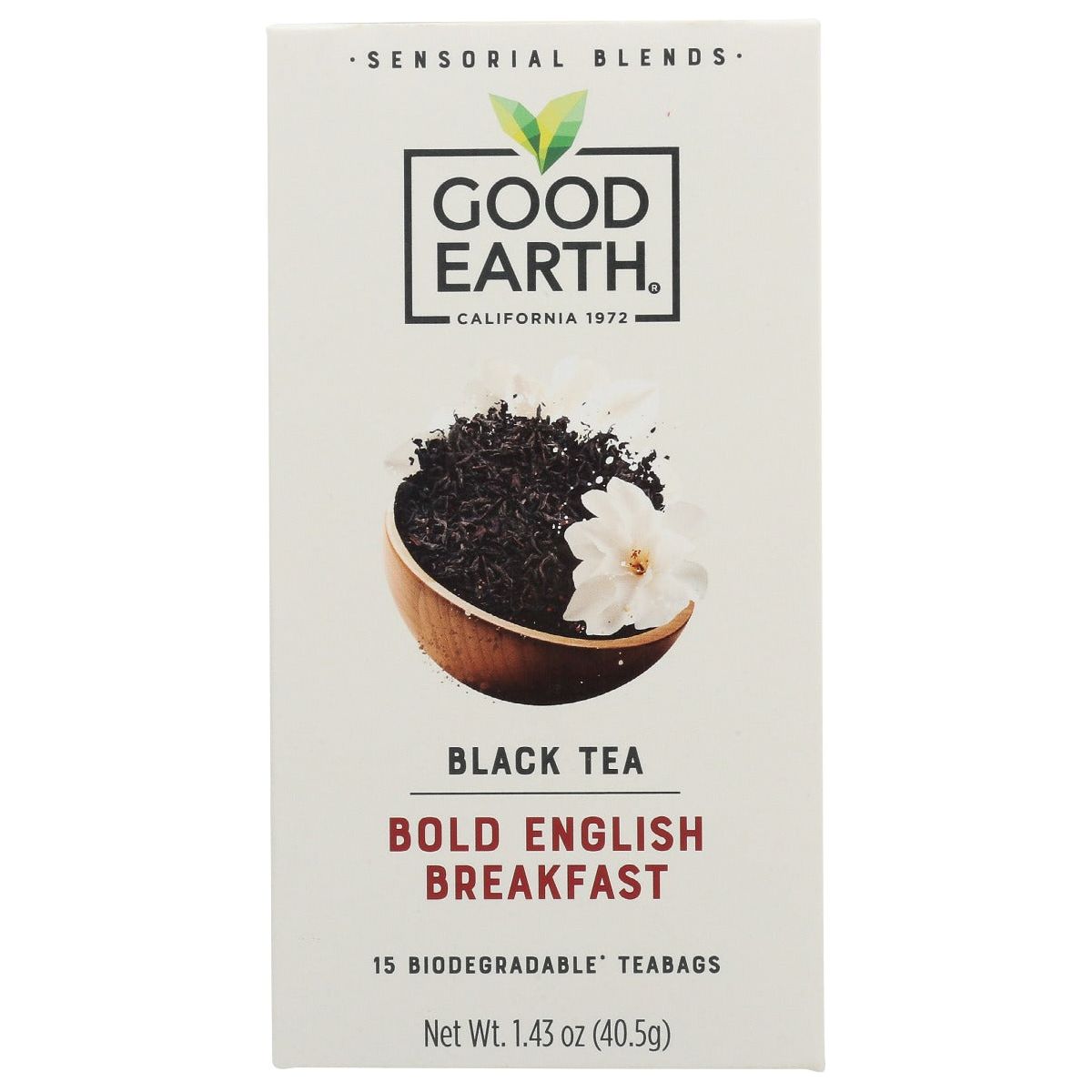 GOOD EARTH: Tea Sensorial Engl Bfast, 15 bg - #tag1# - #tag2#