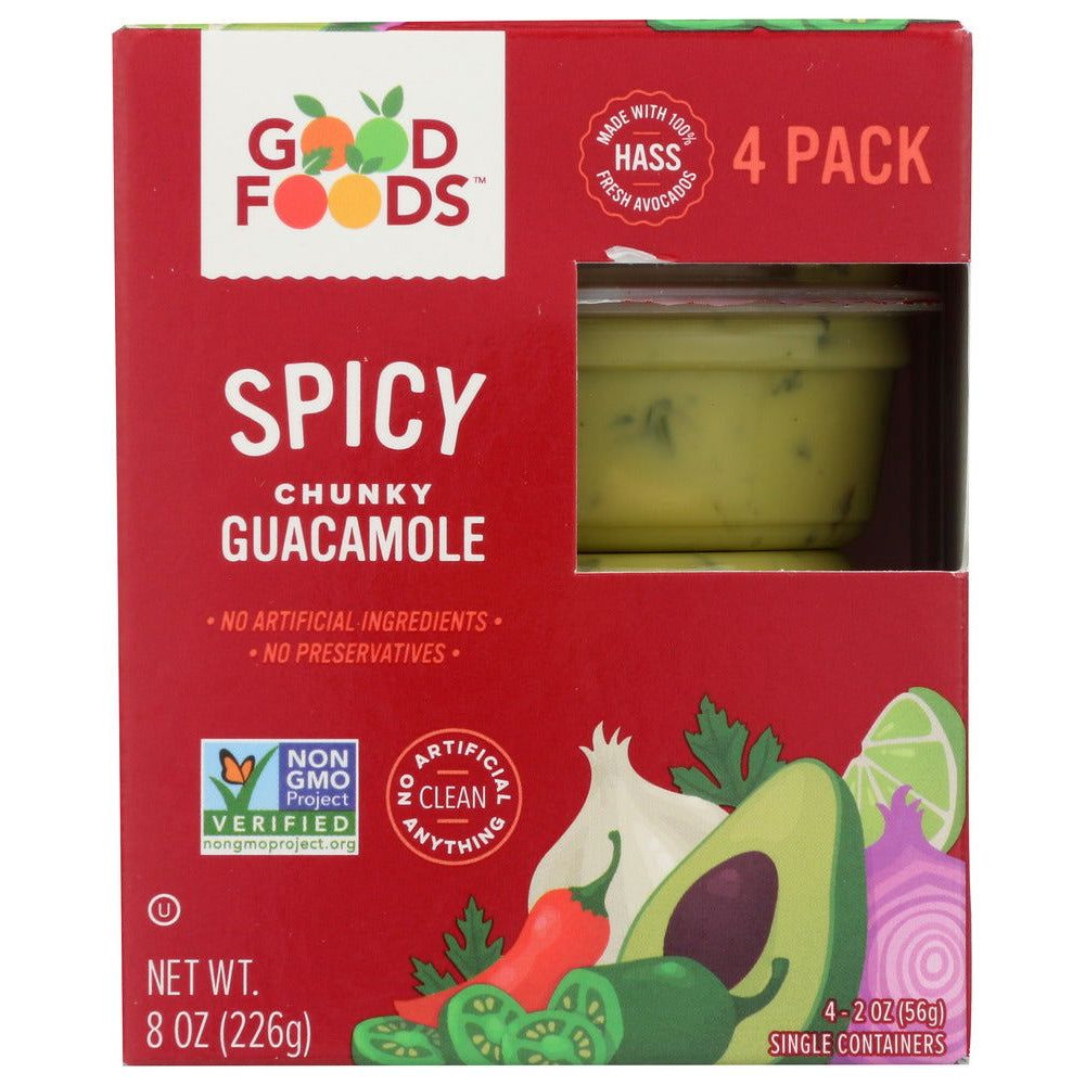 GOOD FOODS: Dip Guac Spicy, 8 oz - #tag1# - #tag2#
