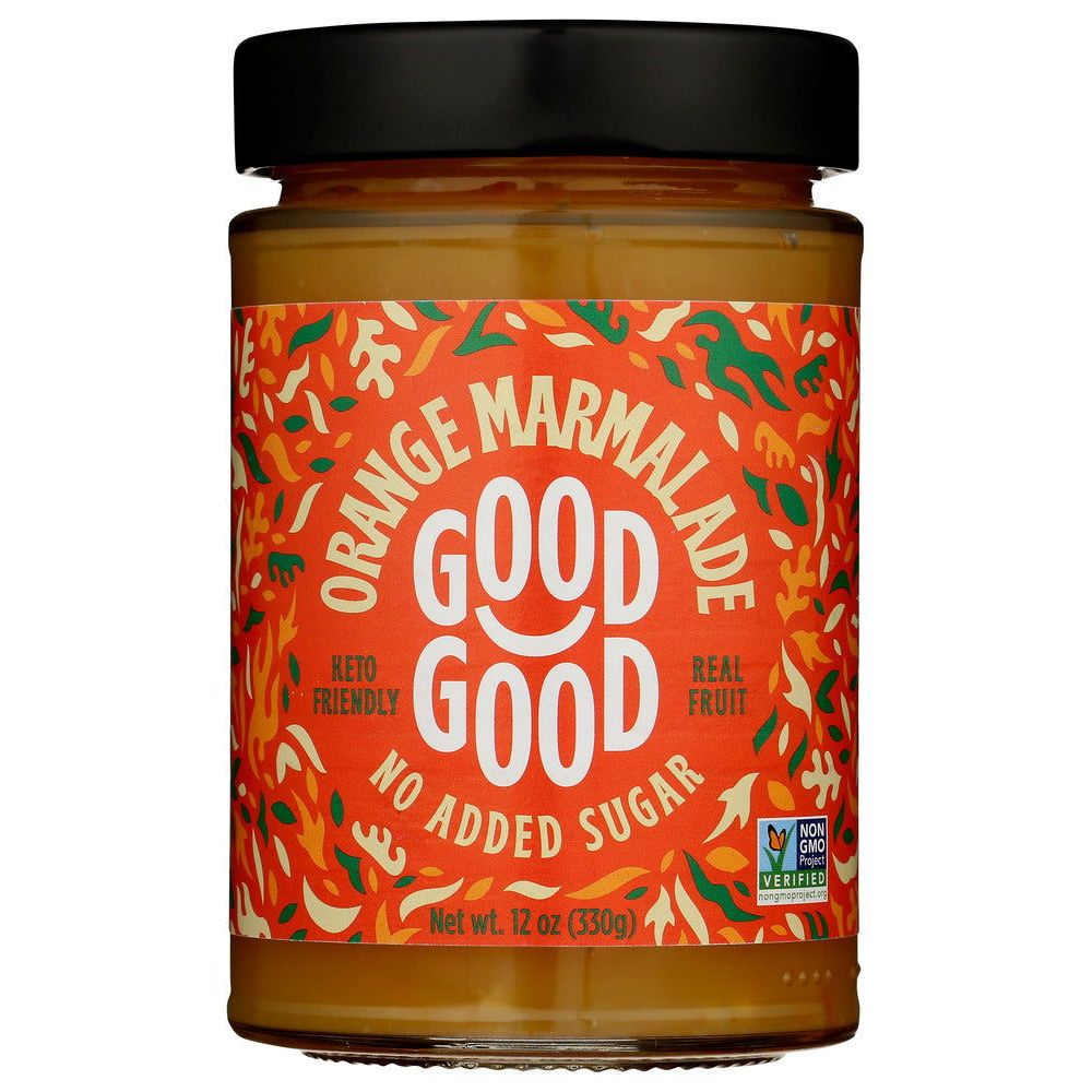 GOOD GOOD: Orange Marmalade Keto Friendly No Added Sugar, 12 oz - #tag1# - #tag2#