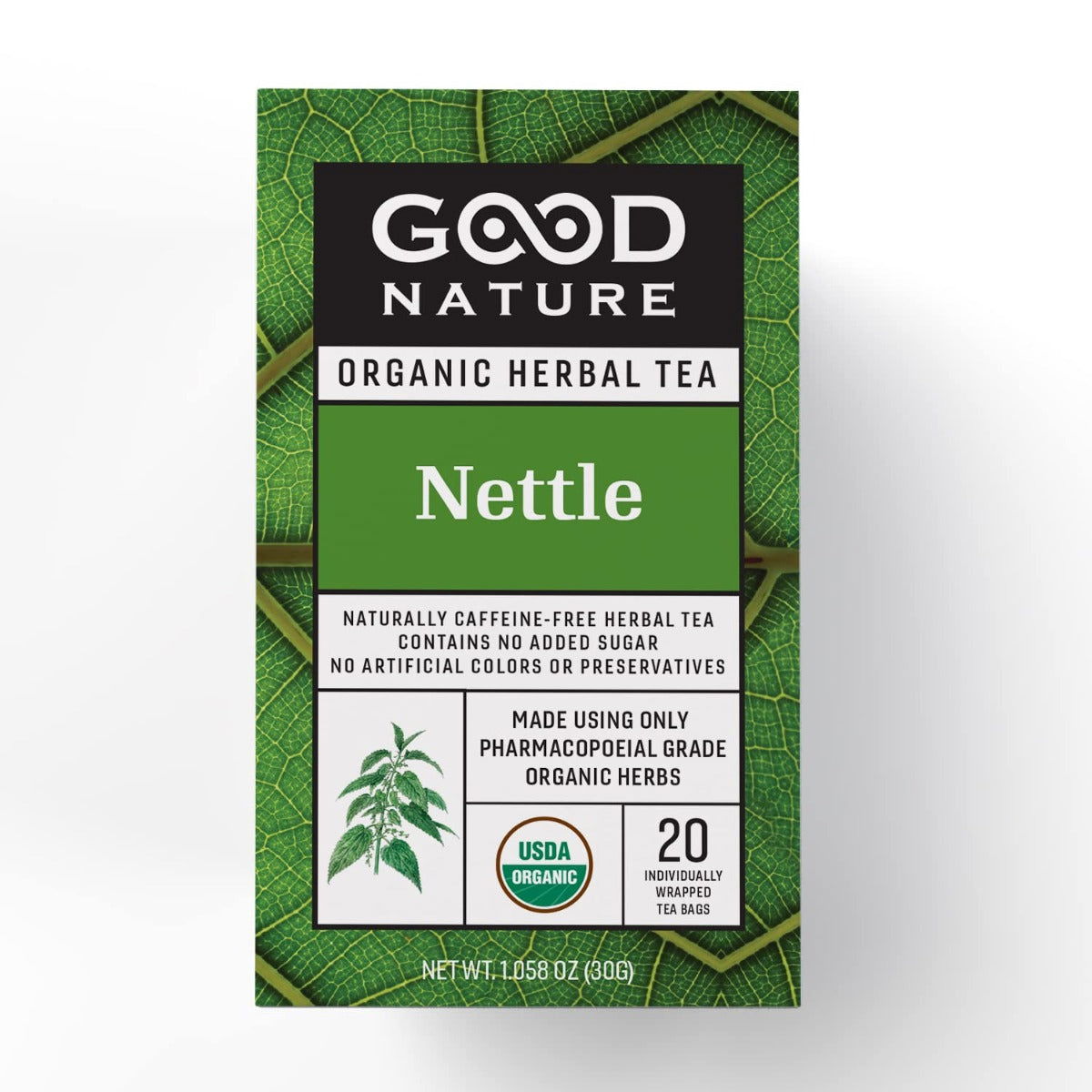 GOOD NATURE: Tea Nettle, 1.058 OZ - #tag1# - #tag2#