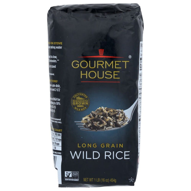 GOURMET HOUSE: Long Grain Wild Rice, 16 oz - #tag1# - #tag2#