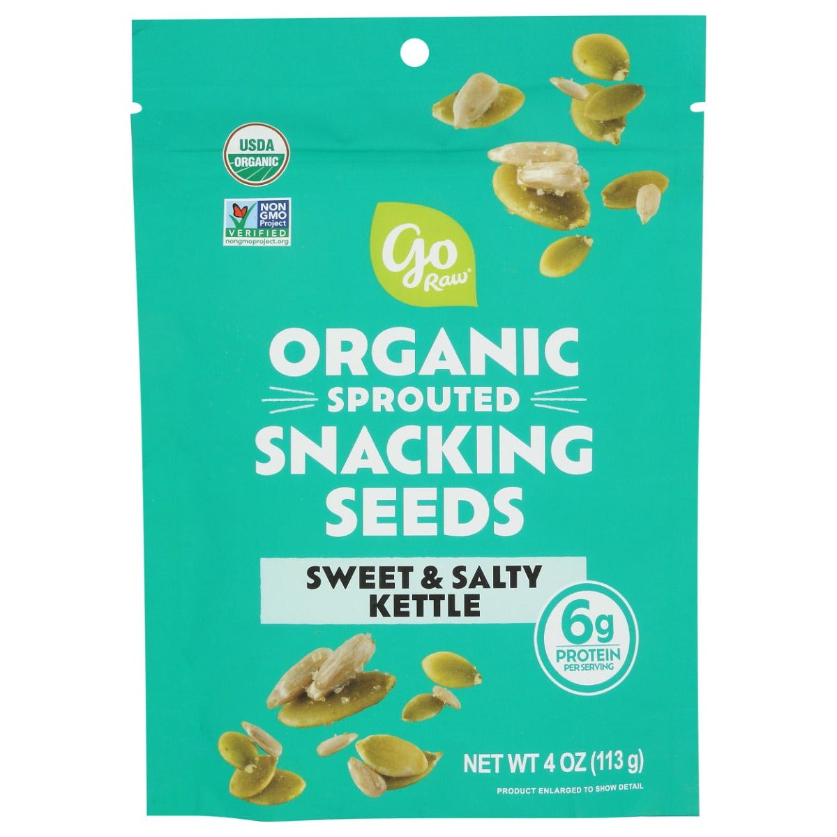 GO RAW: Sweet and Salty Kettle Snacking Seeds, 4 oz - #tag1# - #tag2#