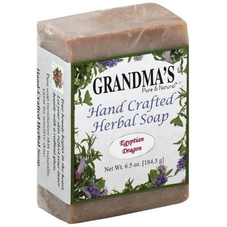 GRANDMAS PURE & NTL: Egyptian Dragon Herbal Soap, 6 oz - #tag1# - #tag2#