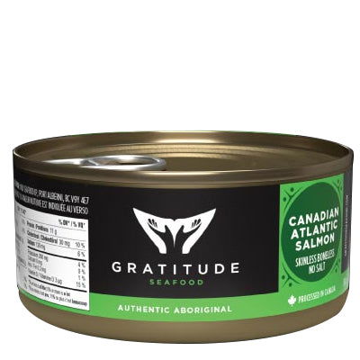 GRATITUDE SEAFOOD: Skinless Boneless No Salt Salmon, 5.3 oz - #tag1# - #tag2#
