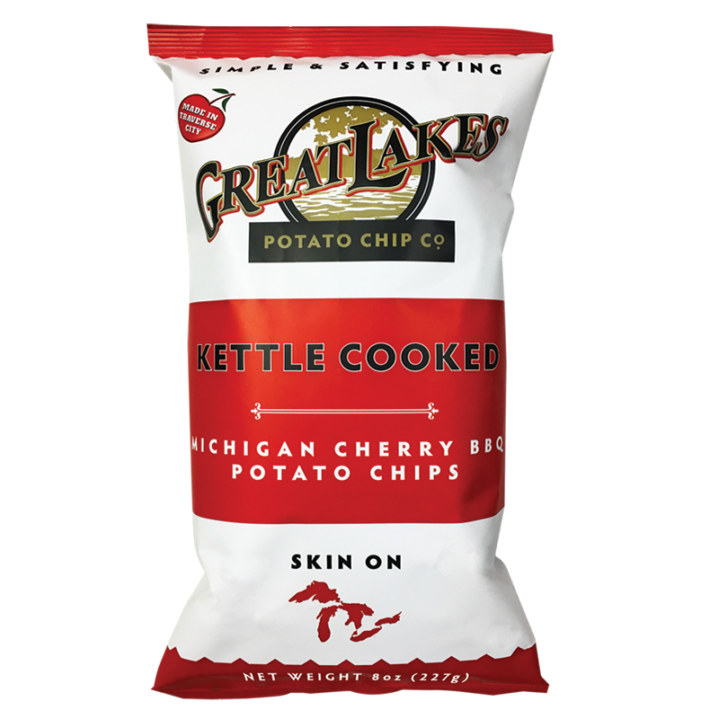 GREAT LAKES POTATO: Michigan Cherry BBQ Potato Chips, 8 oz - #tag1# - #tag2#
