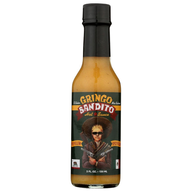 GRINGO BANDITO: Hot Sauce Spicy Yellow, 5 fo - #tag1# - #tag2#