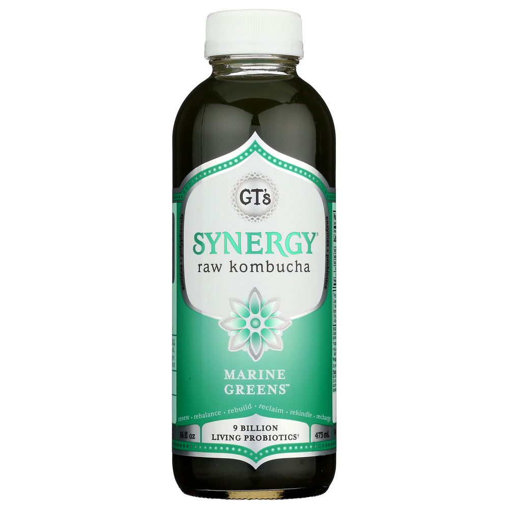 GT'S ENLIGHTENED KOMBUCHA: Multi Green Tea, 16 oz - #tag1# - #tag2#
