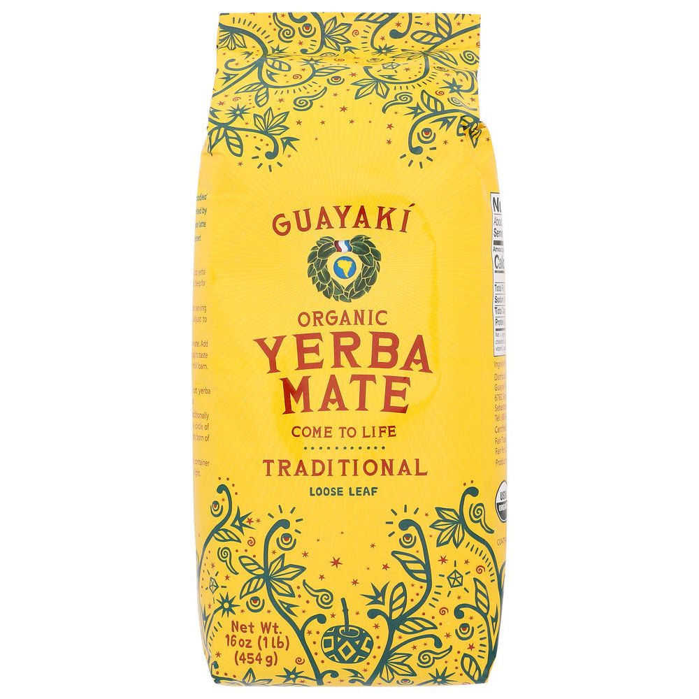 GUAYAKI: Organic Loose Leaf Yerba Mate Traditional, 16 oz - #tag1# - #tag2#