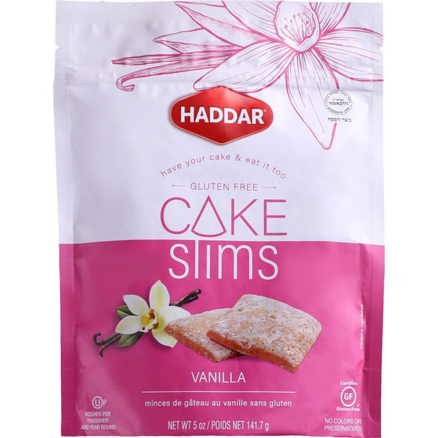 HADDAR: Cake Slims Vanilla, 5 oz - #tag1# - #tag2#