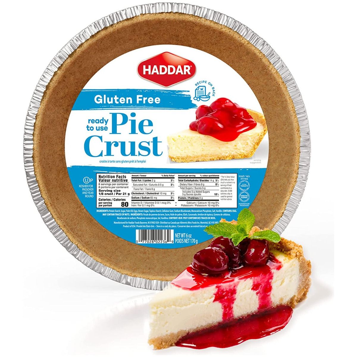 HADDAR: Pie Crust, 6 oz - #tag1# - #tag2#