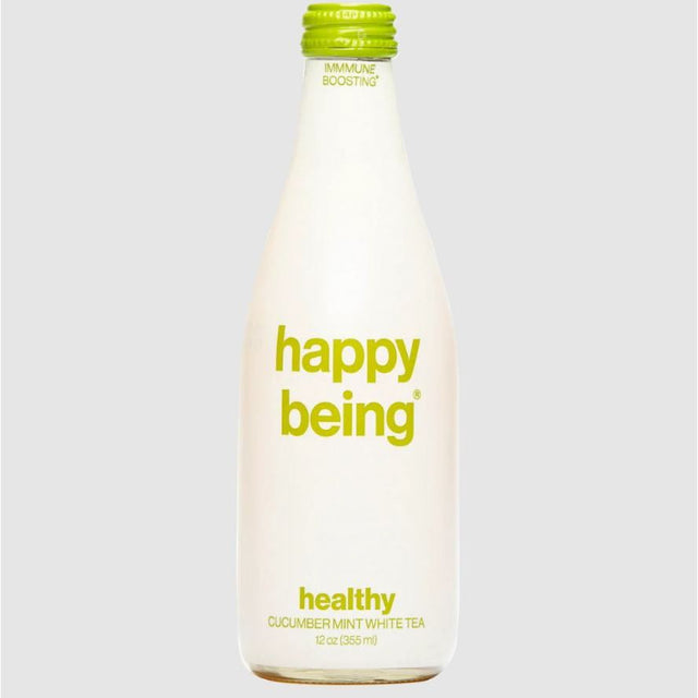 HAPPY BEING: Cucumber Mint White Tea, 12 fo - #tag1# - #tag2#