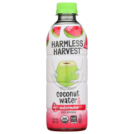 HARMLESS HARVEST: Watermelon Coconut Water, 12 oz - #tag1# - #tag2#