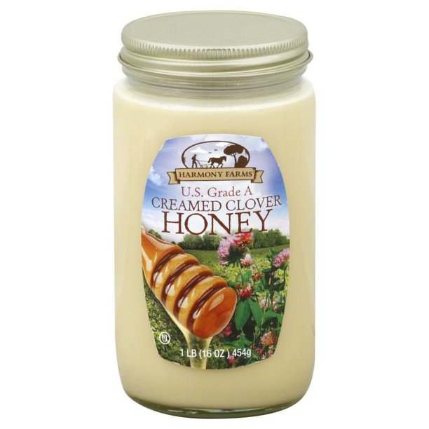 HARMONY FARMS: Creamed Clover Honey, 16 oz - #tag1# - #tag2#