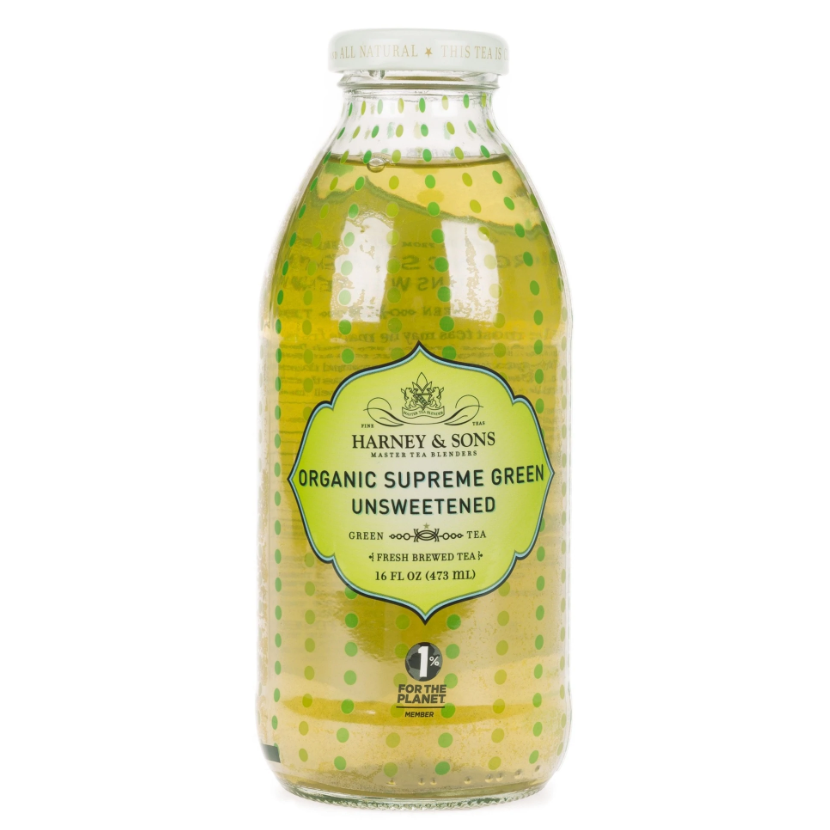 HARNEY & SONS: Organic Supreme Green Unsweetened Iced Tea, 16 fo - #tag1# - #tag2#