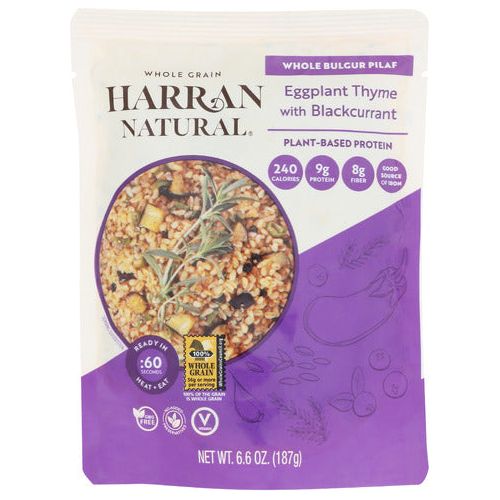 HARRAN NATURAL: Pilaf Wb Eggplnt Thm Bc, 6.6 oz - #tag1# - #tag2#
