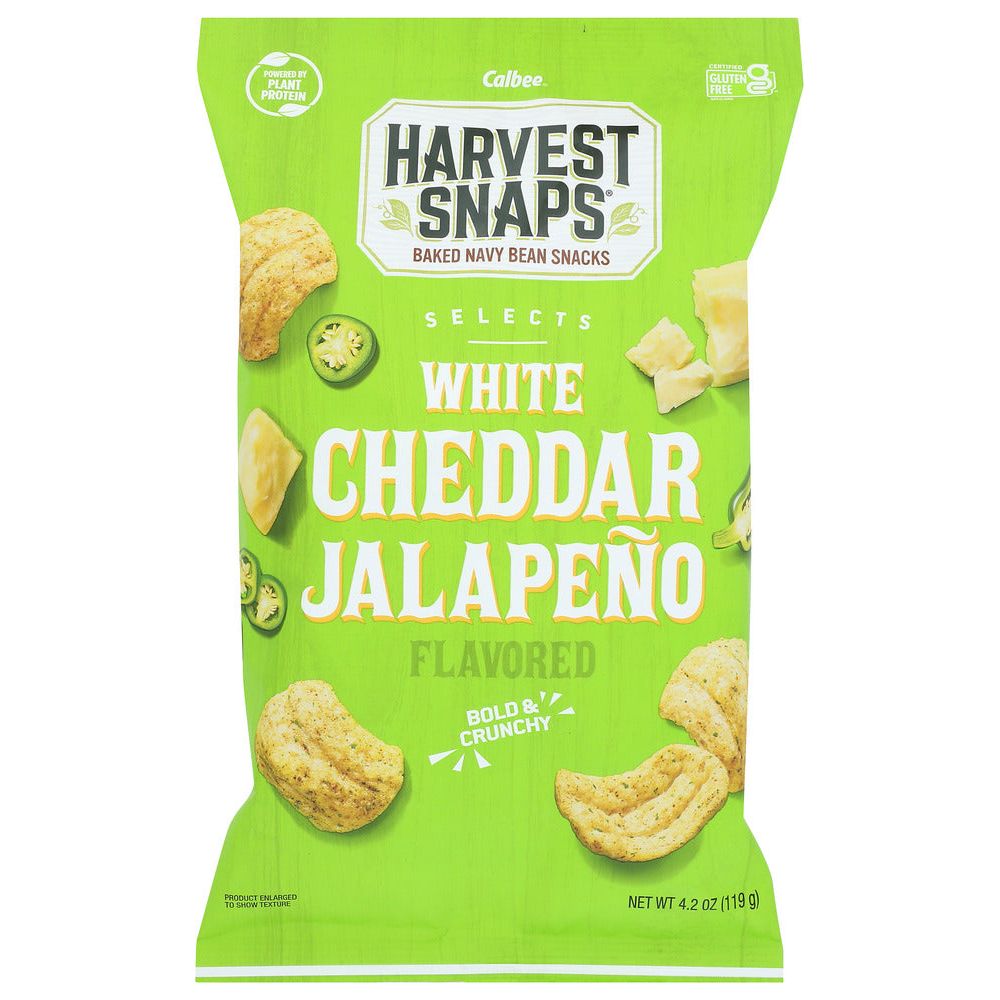 HARVEST SNAPS: Snack Selects White Cheddar Jalapeno, 4.2 OZ - #tag1# - #tag2#
