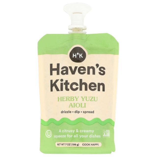 HAVENS KITCHEN: Aioli Herby Yuzu, 7 oz - #tag1# - #tag2#