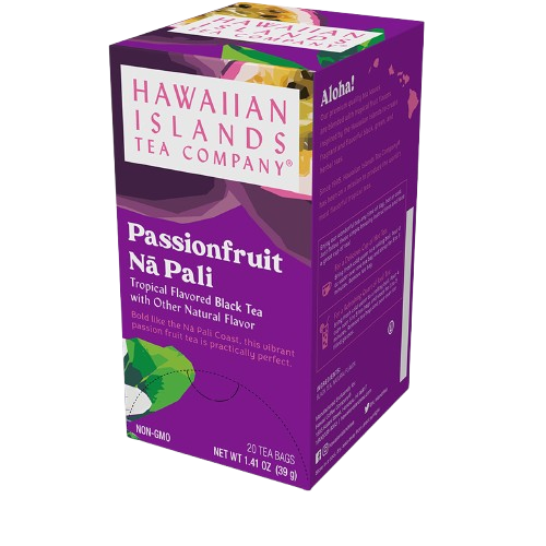 HAWAIIAN ISLANDS TEA COMPANY: Passion Fruit Na Pali Black Tea, 20 pk - Sunshine Co Op. - #tag1# - #tag2# - #tag3# - #tag4#