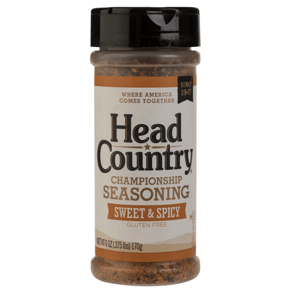 HEAD COUNTRY: Championship Seasoning Sweet and Spicy, 6 oz - #tag1# - #tag2#