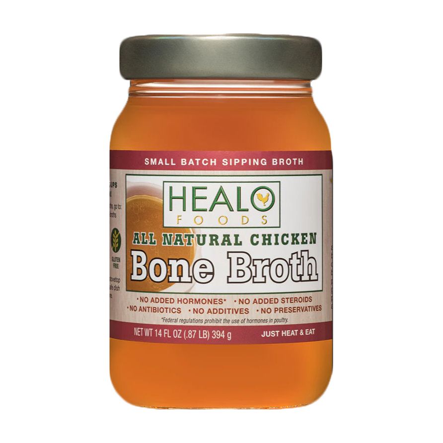 HEALO FOODS: All Natural Chicken Bone Broth, 14 oz - #tag1# - #tag2#