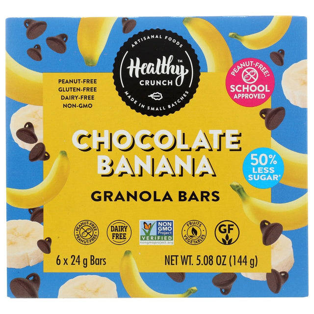 HEALTHY CRUNCH: Bar Choc Banana, 5.08 oz - #tag1# - #tag2#