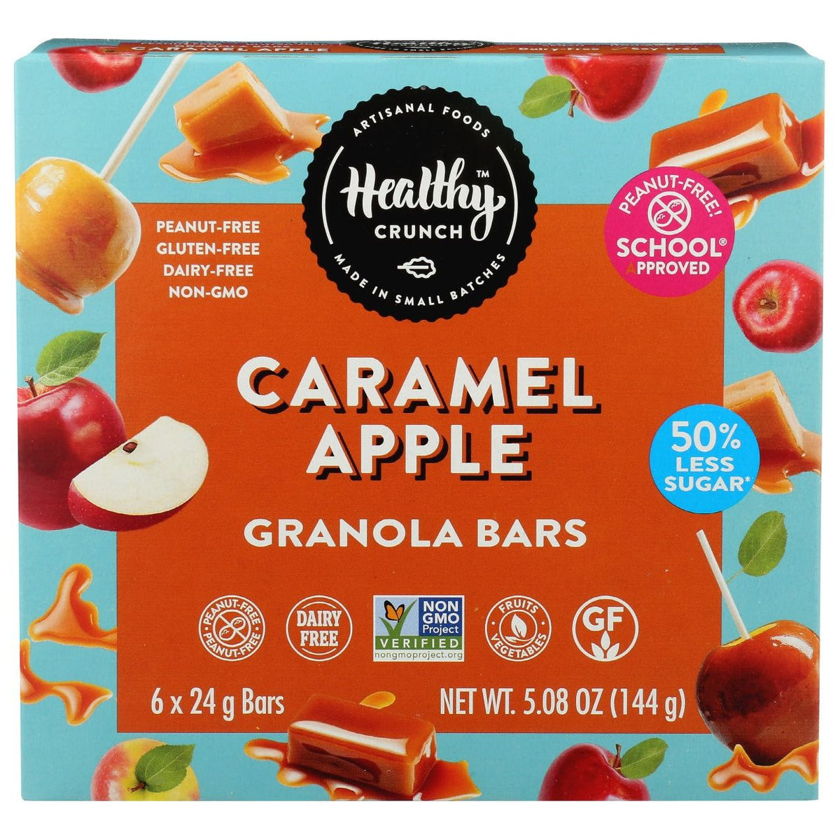 HEALTHY CRUNCH: Bar Granola Caramel Apple, 5.08 oz - #tag1# - #tag2#