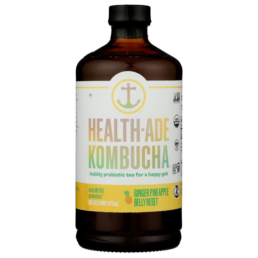 HEALTH ADE: Kombucha Belly Reset, 16 fo - #tag1# - #tag2#