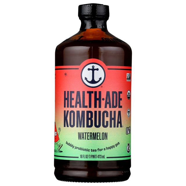 HEALTH ADE: Kombucha Watermelon, 16 fo - #tag1# - #tag2#
