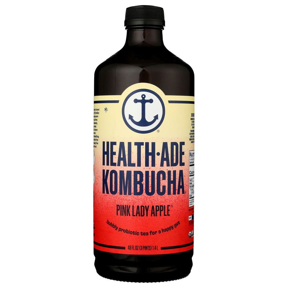 HEALTH ADE: Pink Lady Apple Kombucha, 48 oz - #tag1# - #tag2#