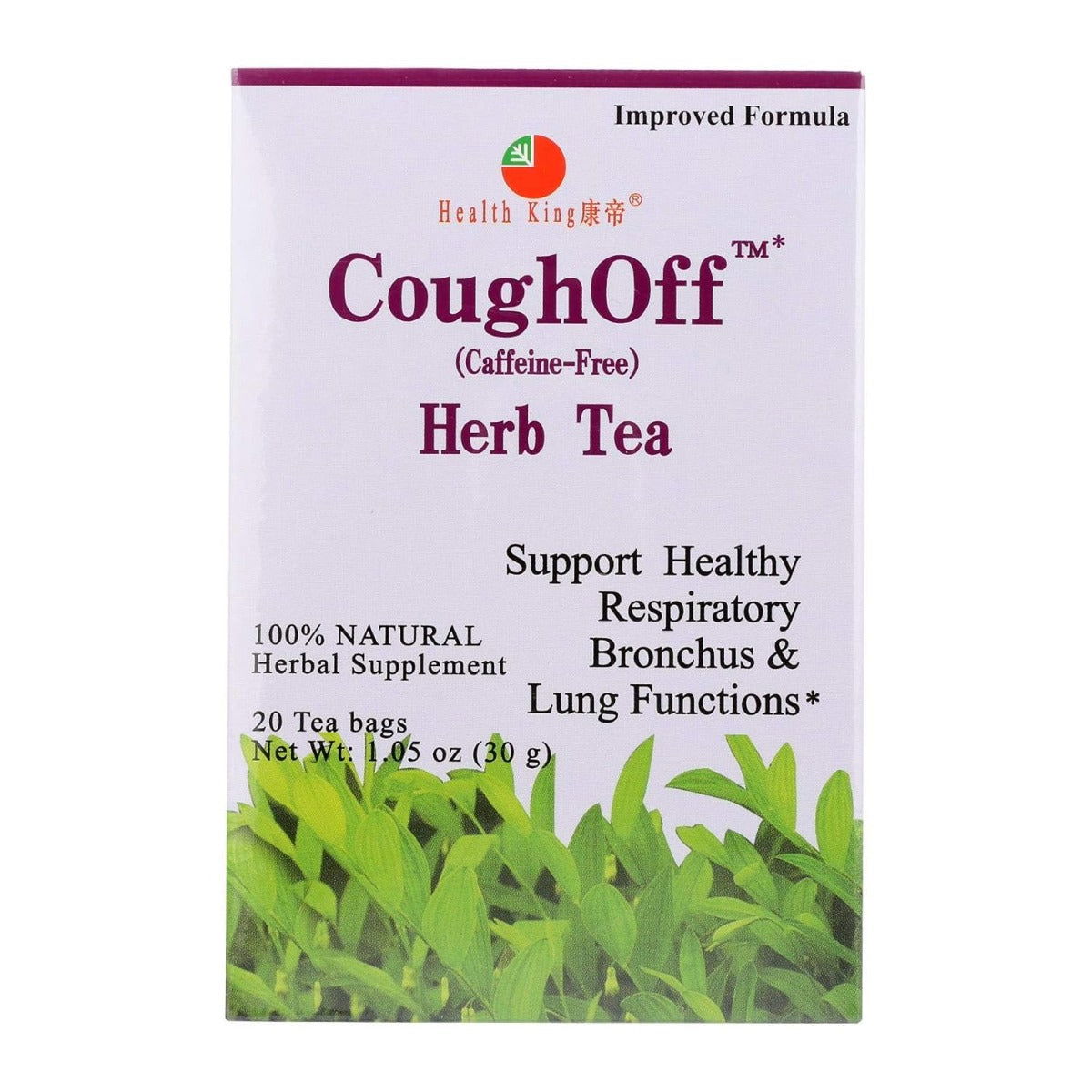 HEALTH KING TEA: Coughoff Herb Tea, 20 bg - #tag1# - #tag2#