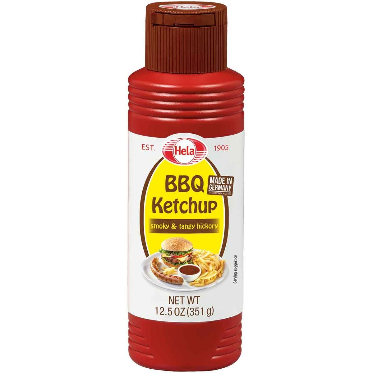 HELA: Smoky & Tangy Hickory BBQ Ketchup, 12.5 oz - #tag1# - #tag2#