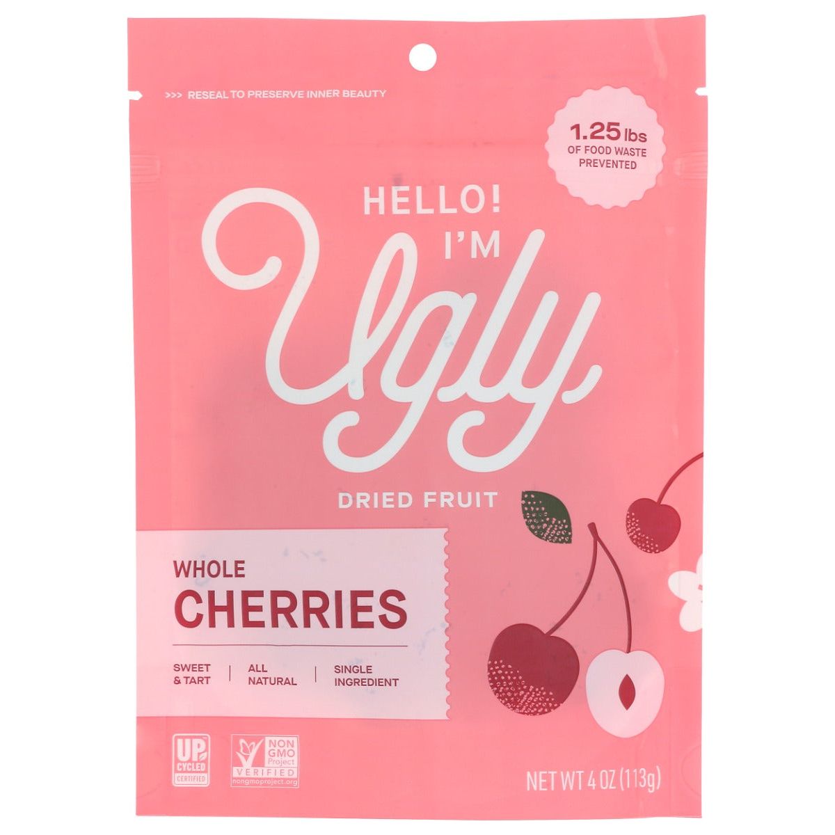 HELLO IM UGLY: Dried Whole Cherries, 4 oz - #tag1# - #tag2#