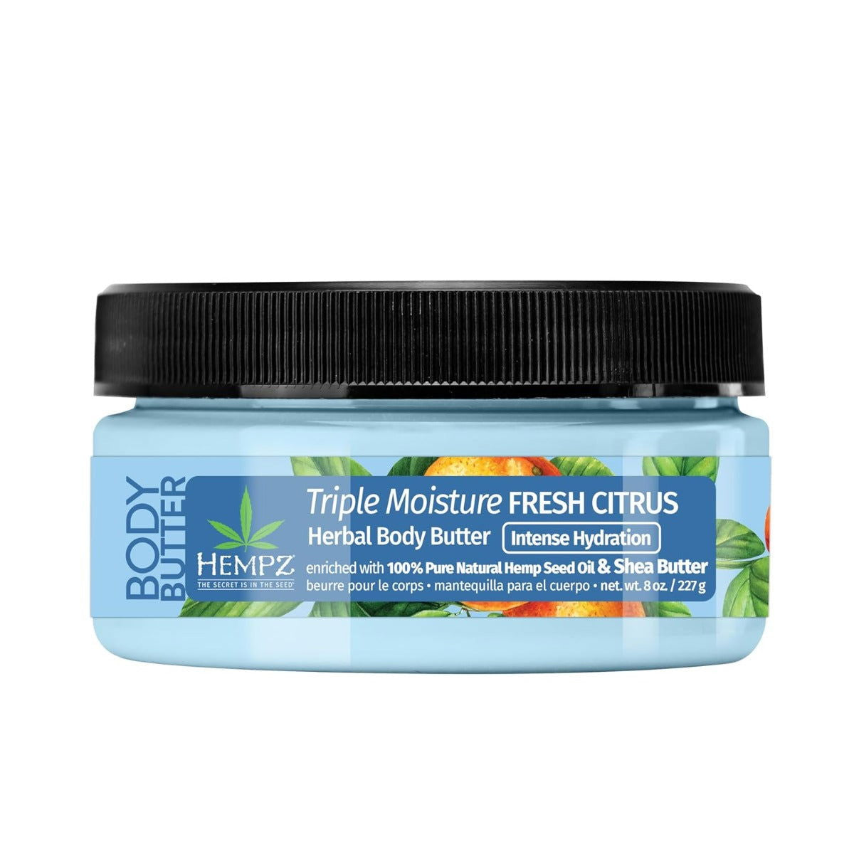 HEMPZ: Triple Moisture Herbal Body Butter Fresh Citrus, 8 oz - #tag1# - #tag2#