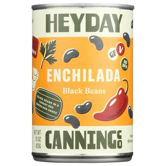 HEYDAY CANNING CO: Beans Black Enchilada, 15 OZ - #tag1# - #tag2#