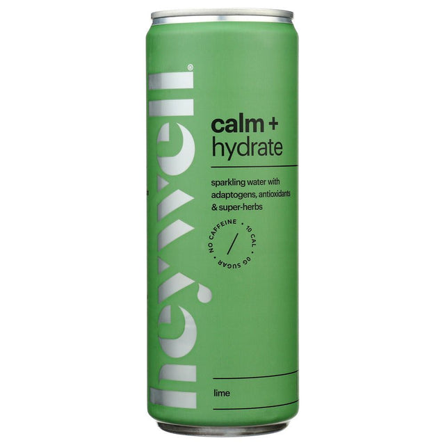 HEYWELL: Calm Hydrate Sparkling Lime Water, 12 fo - #tag1# - #tag2#