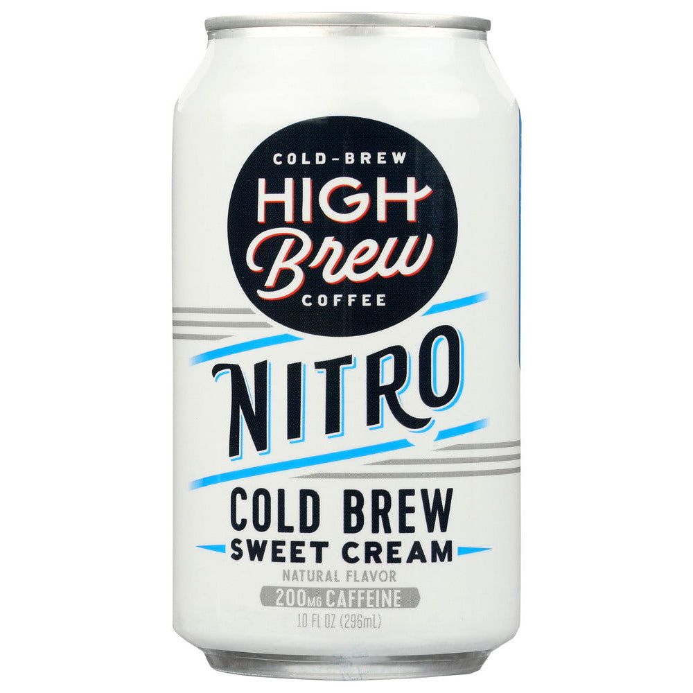HIGH BREW: Nitro Sweet Cream Cold Brew Coffee, 10 fo - #tag1# - #tag2#