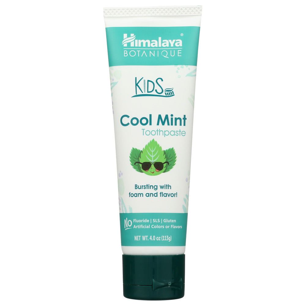 HIMALAYA HERBAL HEALTHCARE: Cool Mint Kids Toothpaste, 4 oz - #tag1# - #tag2#