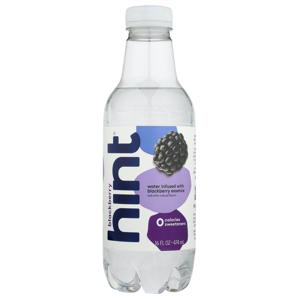 HINT: Premium Essence Blackberry Water, 16 Oz - #tag1# - #tag2#