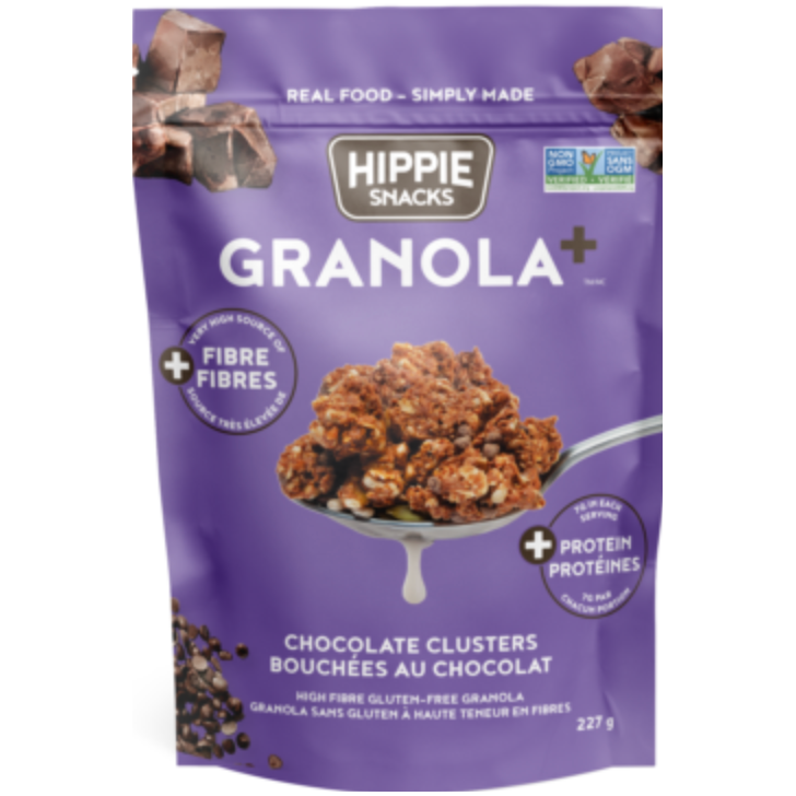 HIPPIE SNACKS: Granola Chocolate, 8 oz - #tag1# - #tag2#
