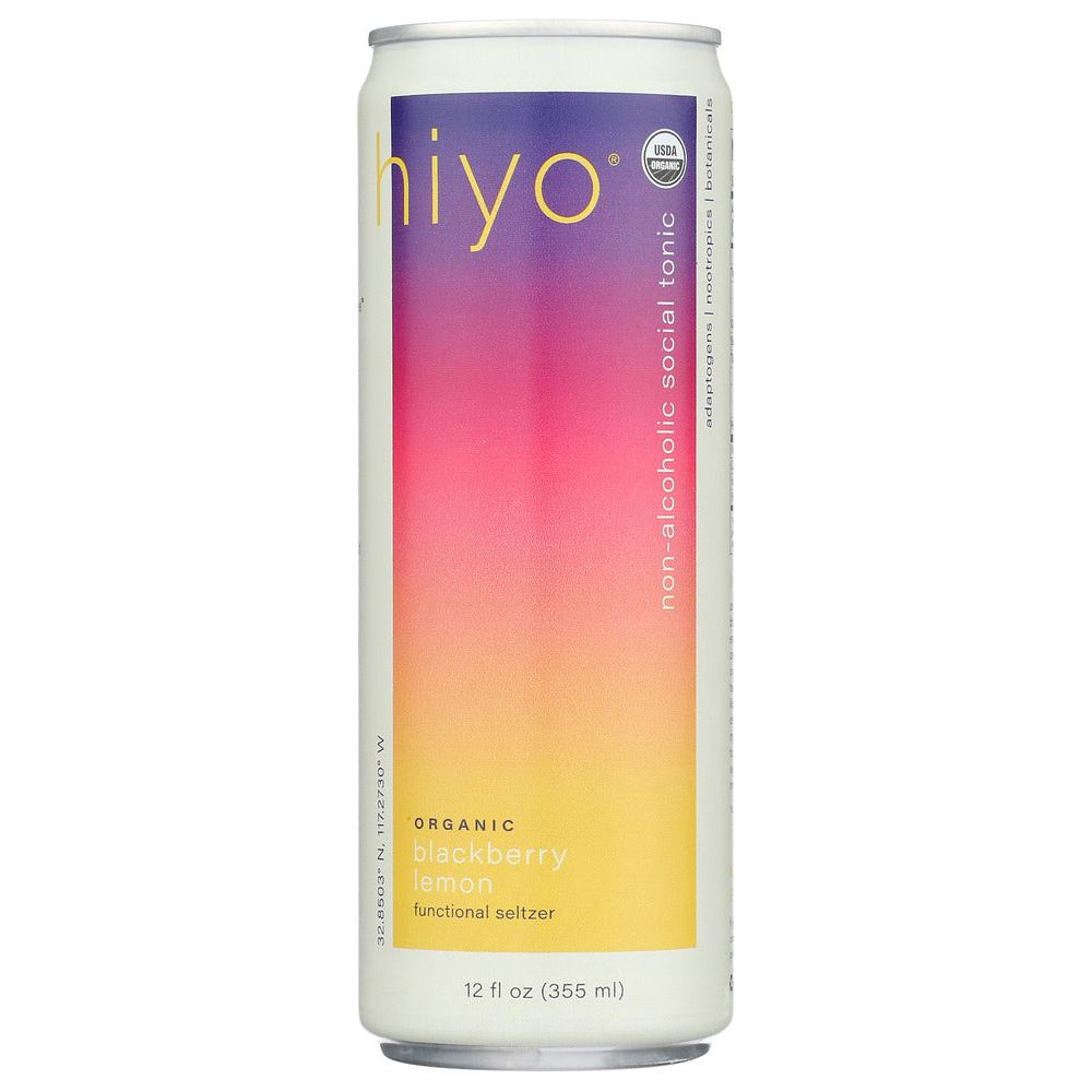 HIYO: Seltzer Blackberry Lemon, 12 FO - #tag1# - #tag2#