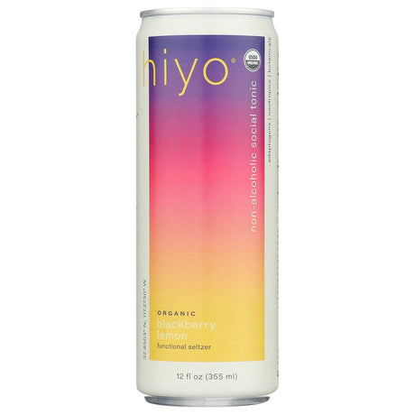 HIYO: Seltzer Blackberry Lemon, 12 FO - #tag1# - #tag2#