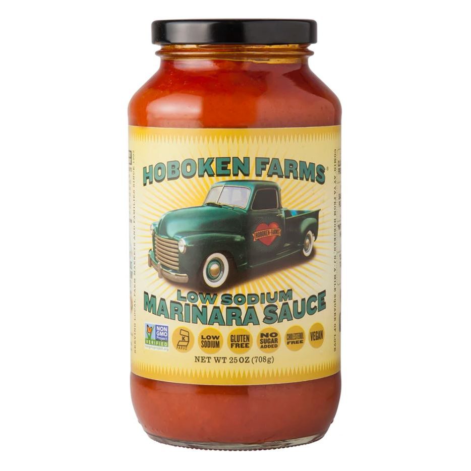 HOBOKEN FARMS: Low Sodium Marinara Sauce, 25 oz - #tag1# - #tag2#