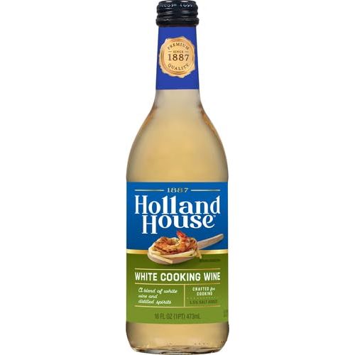 HOLLAND HOUSE: White Cooking Wine, 16 oz - Sunshine Co Op. - #tag1# - #tag2# - #tag3# - #tag4#